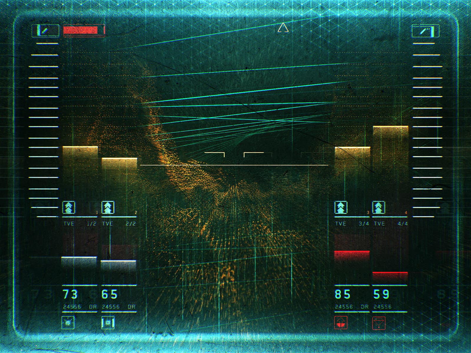 Blade Runner 2049 HUD interface screenshots by Territory Studio
