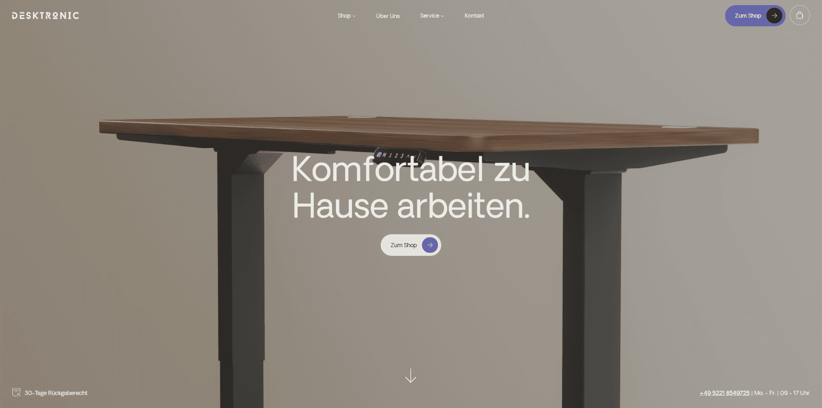 Desktronic — Ergonomic Workspace