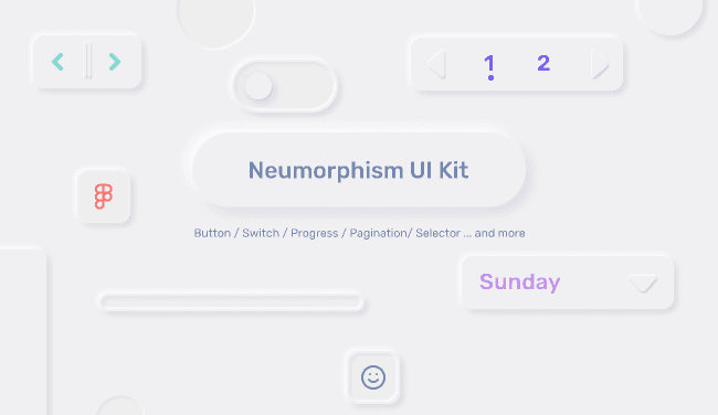 Filip Legierski Figma Neumorphism UI Kit