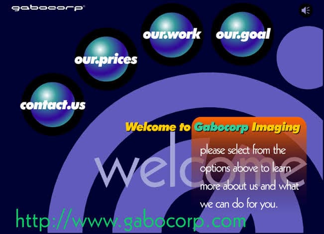 Gabocorp chrome orb interface screenshot